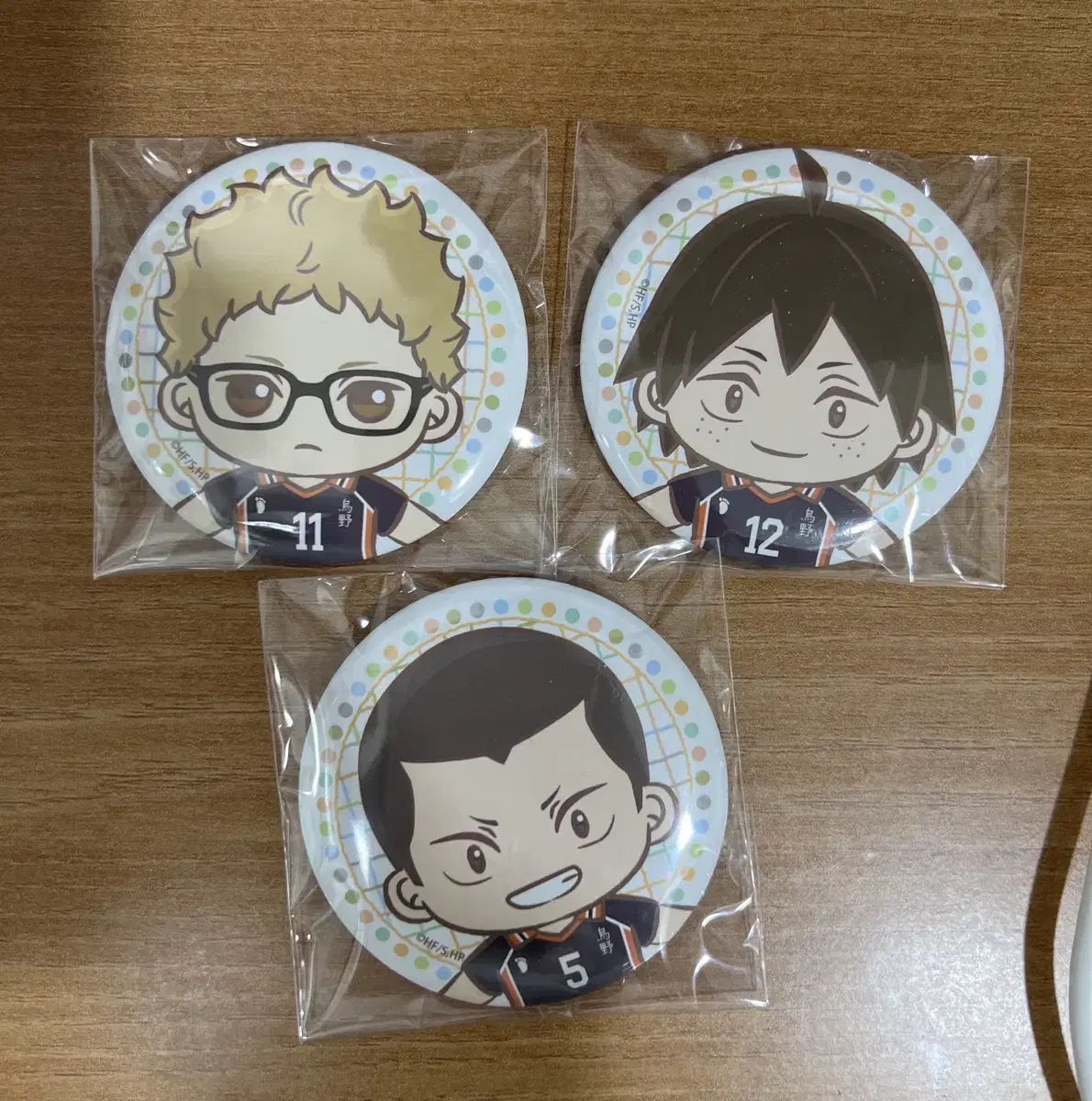 Haikyuu Sega Lucky Kuji First Lottery Tsukishima Yamaguchi Tanaka Canbadge