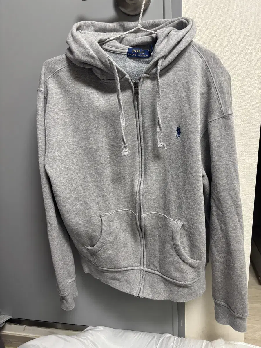 Polo Brushed Hooded Zip Up