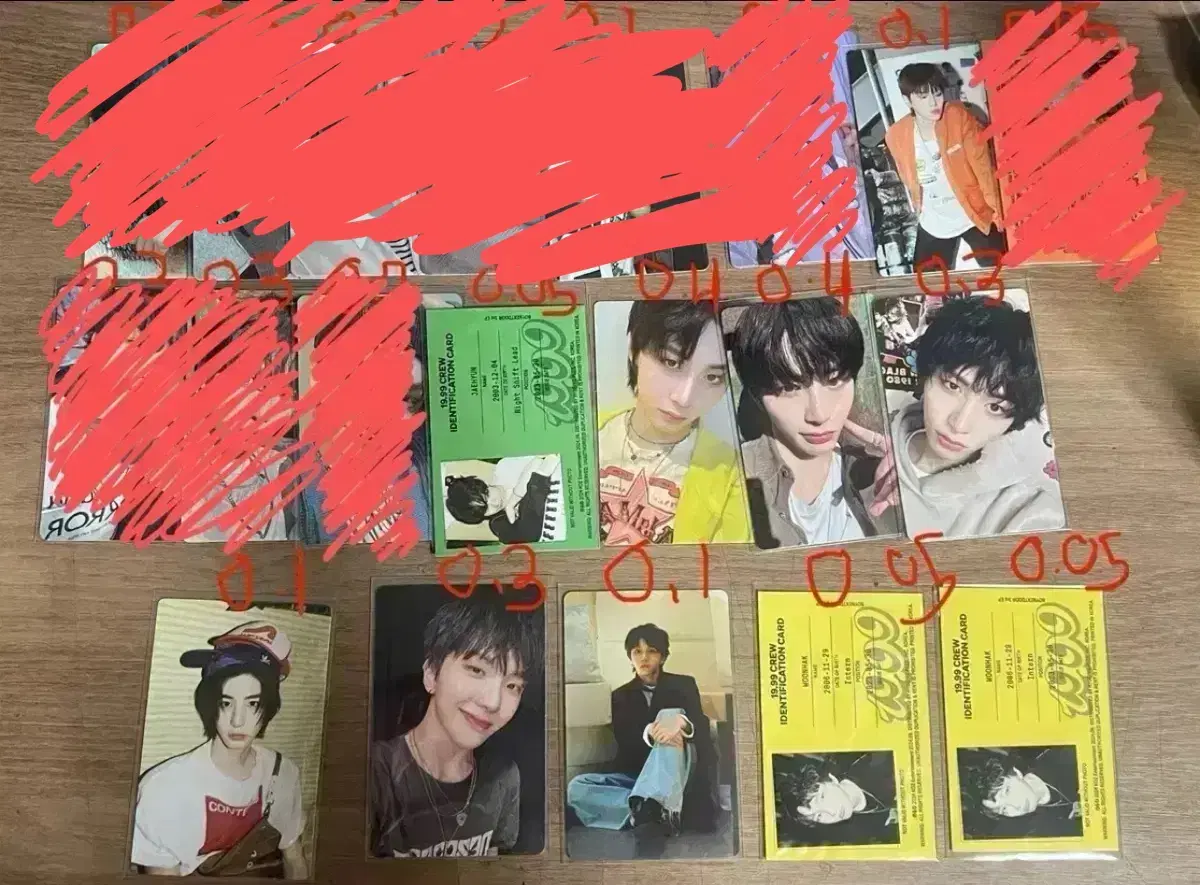 boynextdoor boynextdoor photocard wts sungho liu myung jaehyun taesan yihanwoonhak