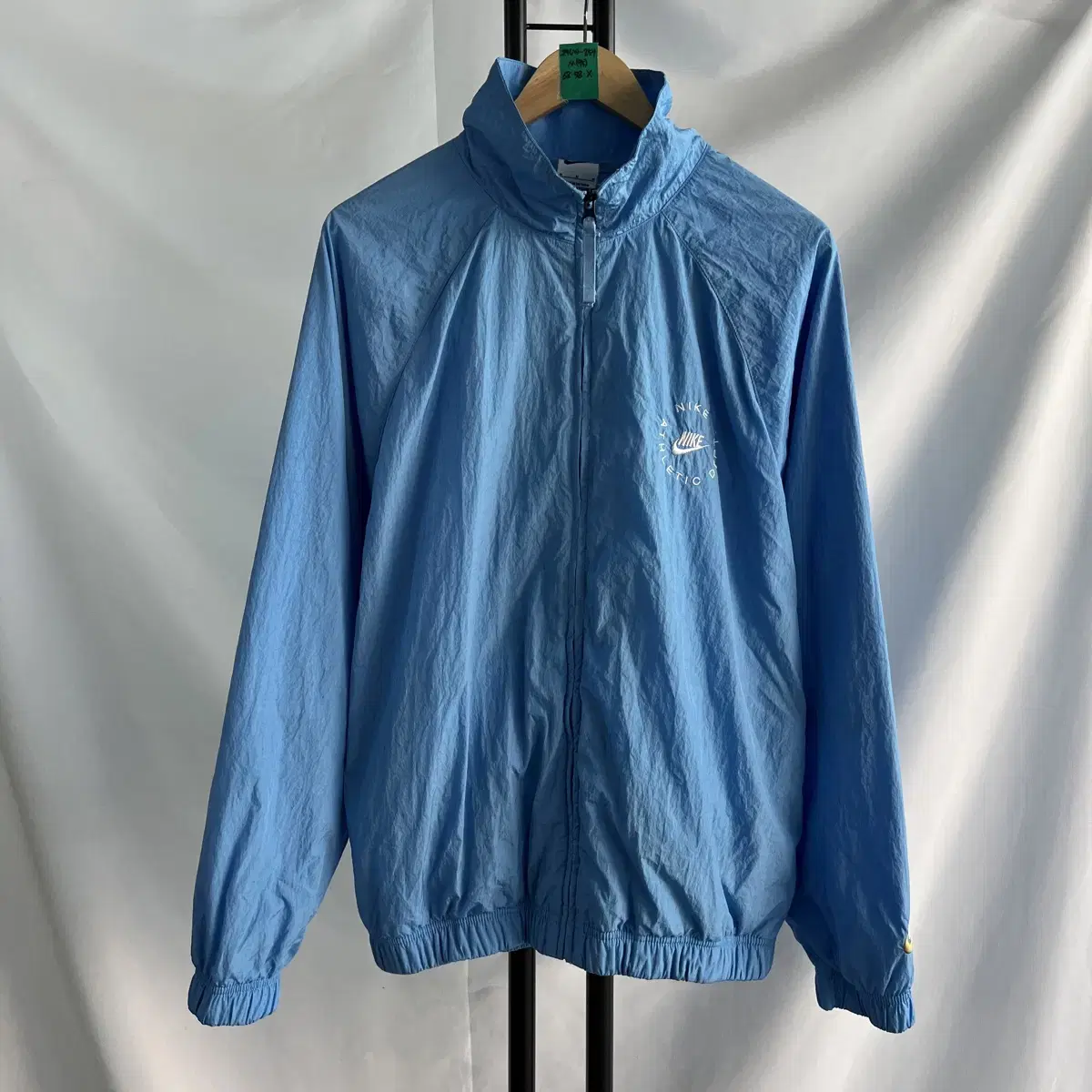 [Genuine/M] Nike Sportswear Woven Light Blue Windbreaker