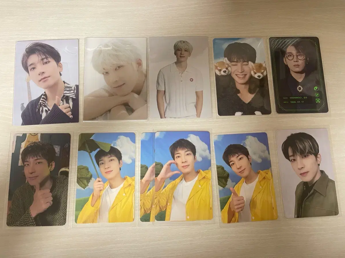 Seventeen wonwoo tc photocard bulk WTS