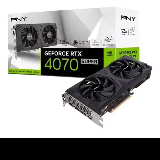 PNY 지포스 RTX 4070 Super 12G 램 미개봉 새제품