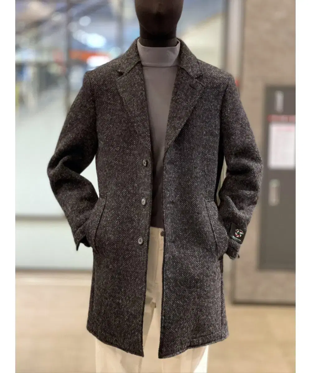 (NEW) Kinloch & Anderson Half Wool Coat