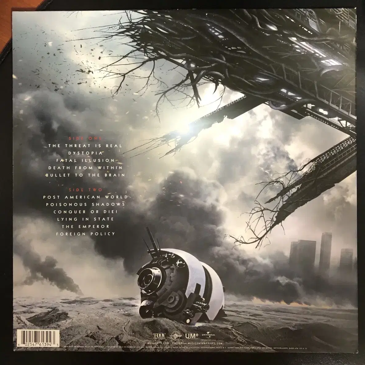 MEGADETH DYSTOPIA LP 메가데스