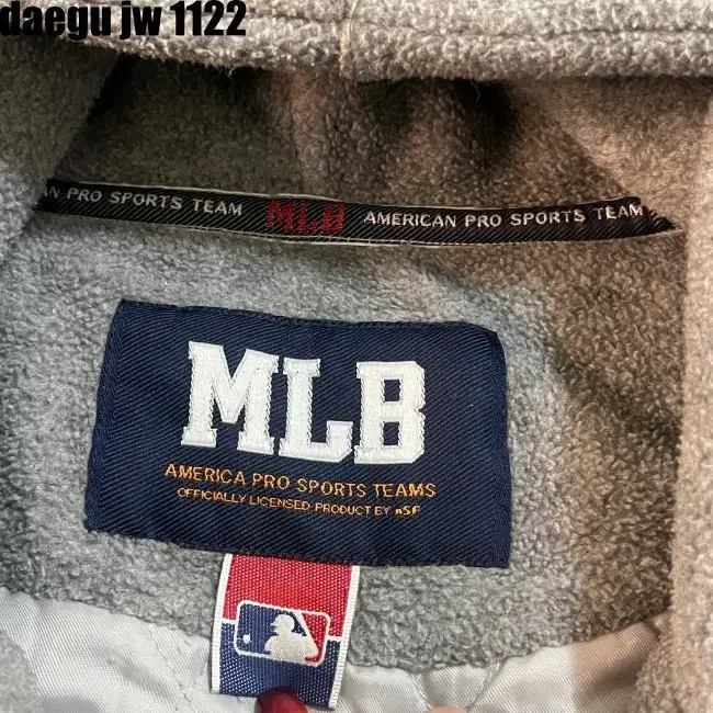 105 MLB JACKET 엠엘비 후리스 자켓