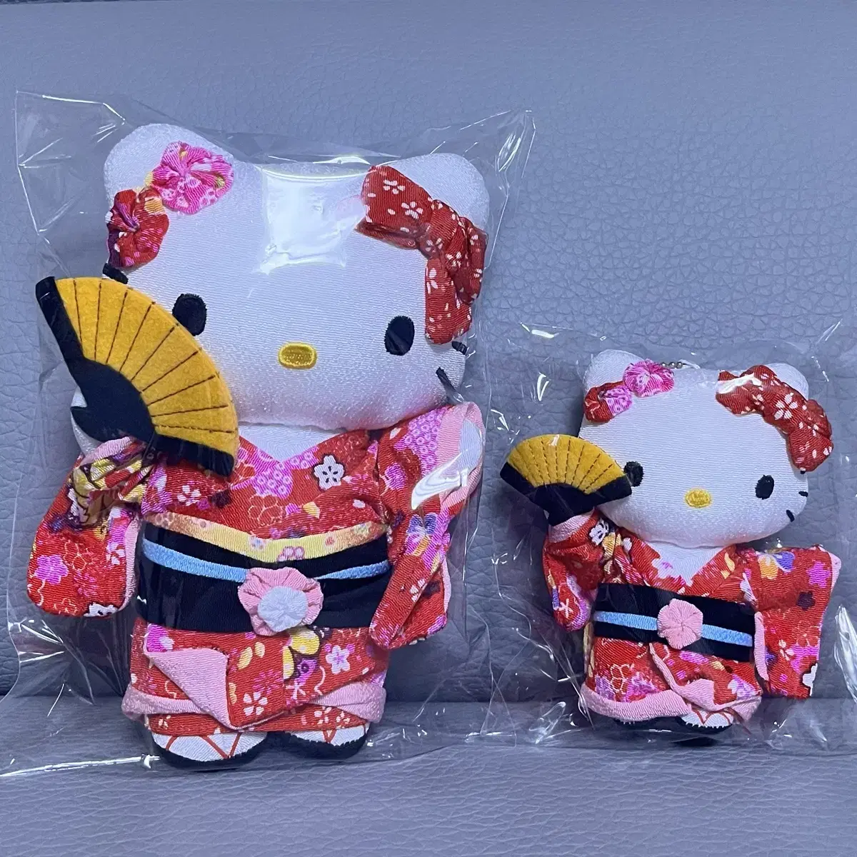 Classic Kimono Fan Hello Kitty doll Set