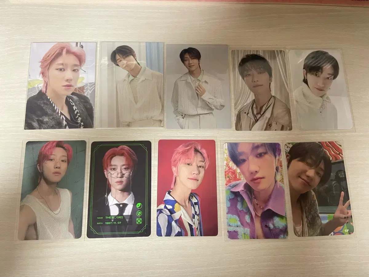 seventeen the8 signatureho tc photocard bulk wts