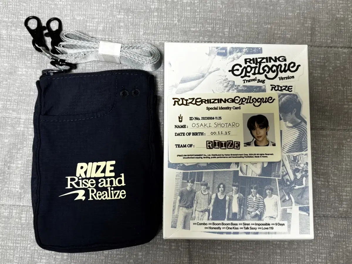 Rize Epilogue Travel Bag Navy