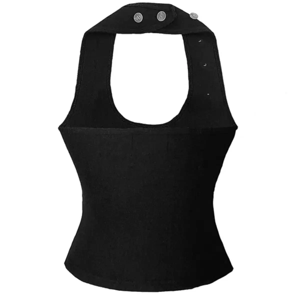 베르테라(벨리아르) button neck halter sleeveless