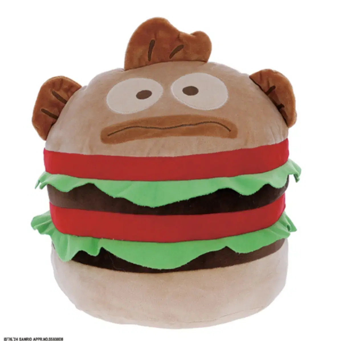 Han Gyodong Hamburger Large Cushion Doll