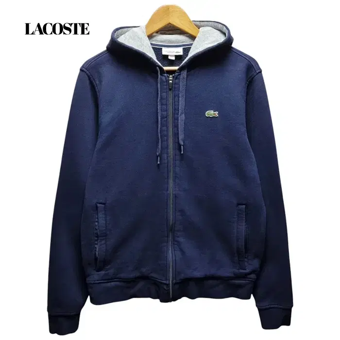 Lacoste brushed hooded zip-up [recommended95-100].