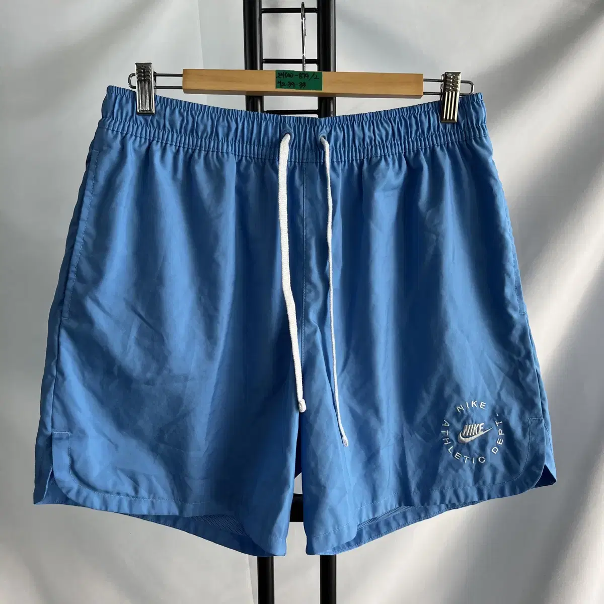 [Genuine/L] Nike Swoosh Sportswear Light Blue Pants/Shorts