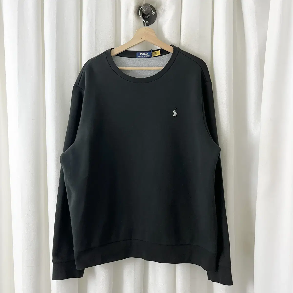 Polo Ralph Lauren Black White Pony Top