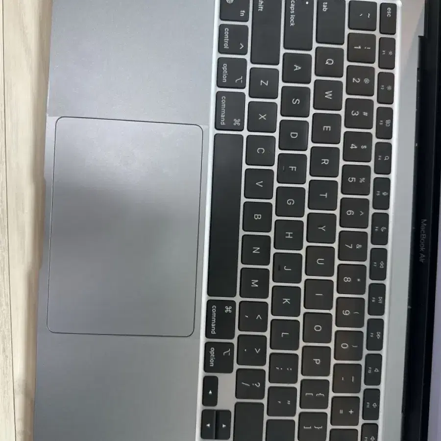 급처) 맥북에어 m1 13인치 256gb ram8gb 영문자판