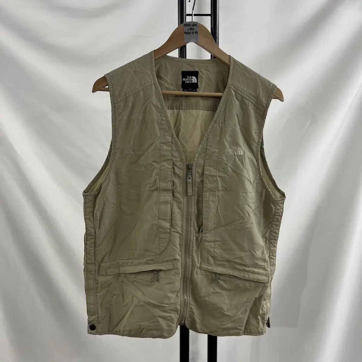 [Genuine/L] The North Face Pocket Beige Vest/Vest