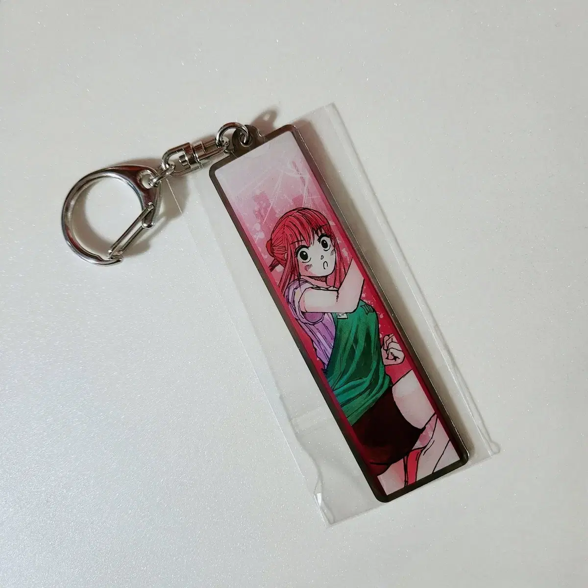 Sakamoto Dey Sakaday Jump Shop Metal Double Sided keyring lew Xiaotang Unsealed