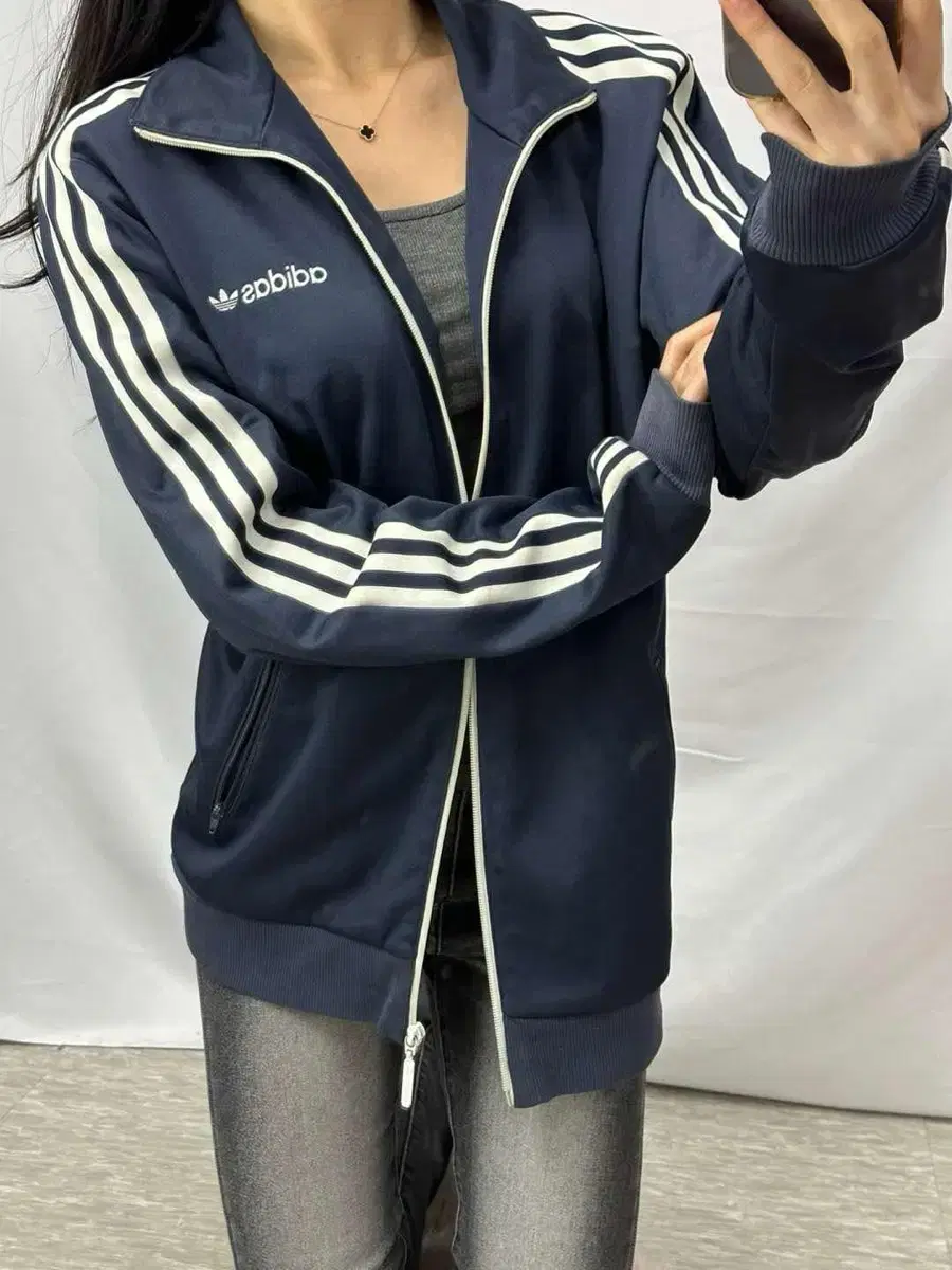 Adidas Navy Beckenbauer Track Top Rare (100)