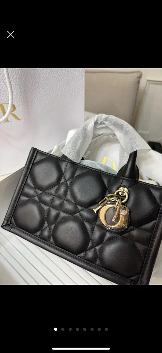 디올 북토트백 레더 매크로 까나쥬/Dior Book Tote 미니 백/디