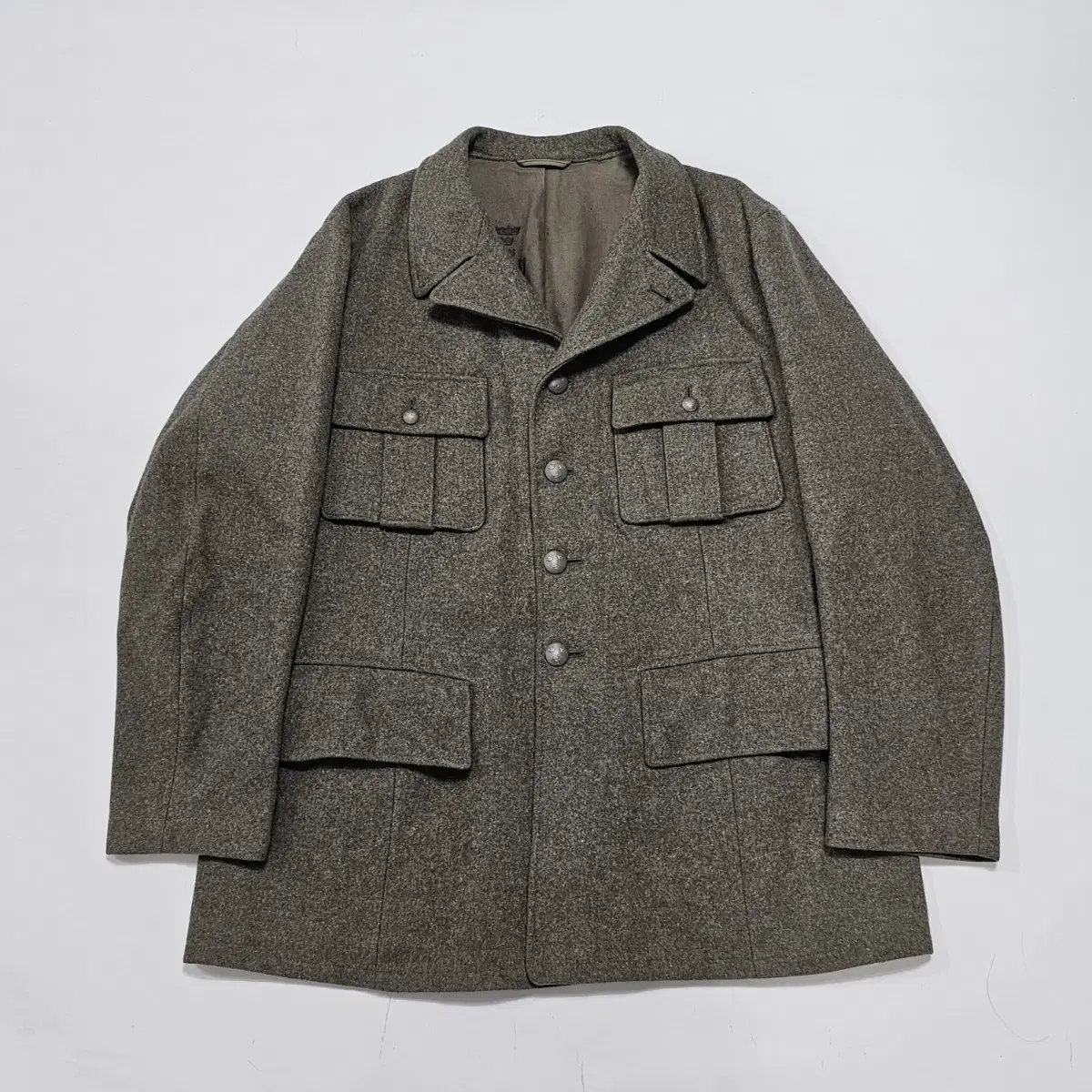 WW2 Swedish Military Wool Jacket Coat