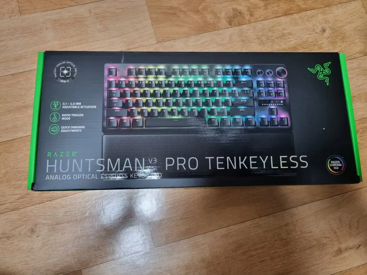 미개봉 Razer Huntsman V3 Pro 텐키리스 헌츠맨v3