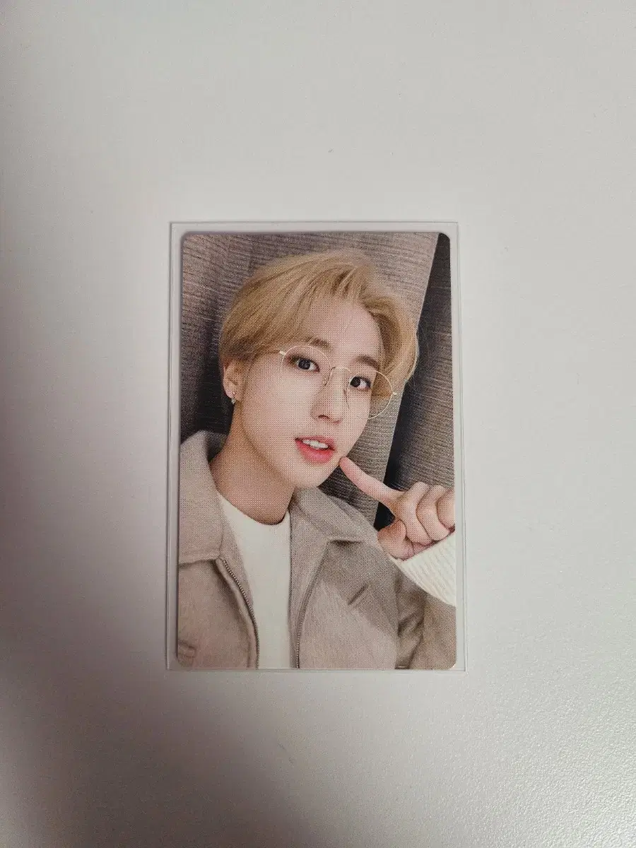 Straykids skz han han jisung eyeglassesphotocard wts Japan Kyocera Dome