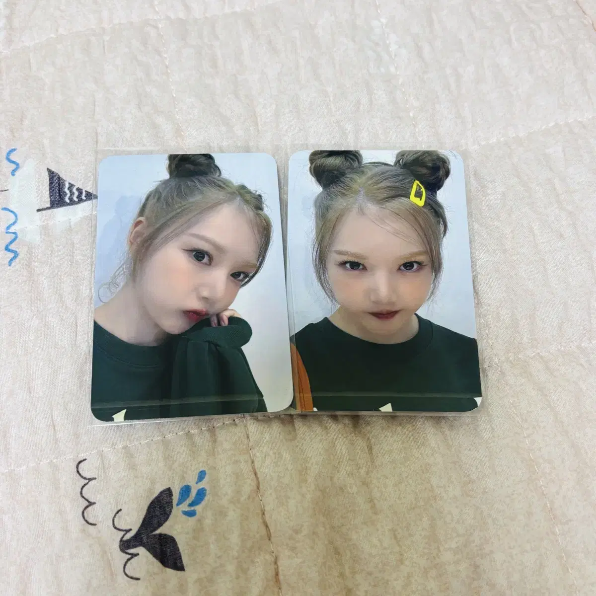 Gfriend yerin jung yerin Weibo ChildhoodVER video call event unreleased photocard I'm selling