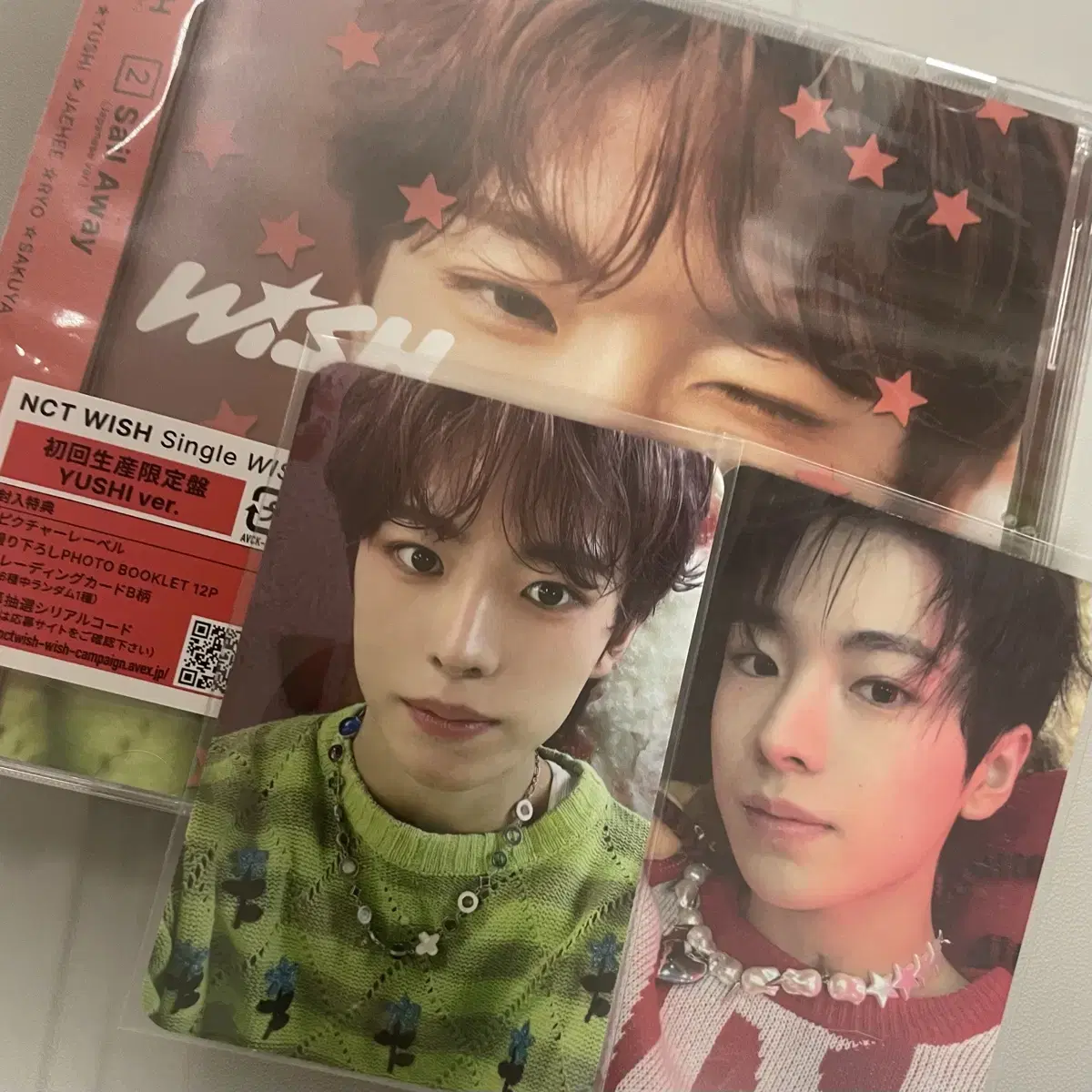 Uushi wish Japan Vahn Personal Steady AlbumPhotocard nct Wish