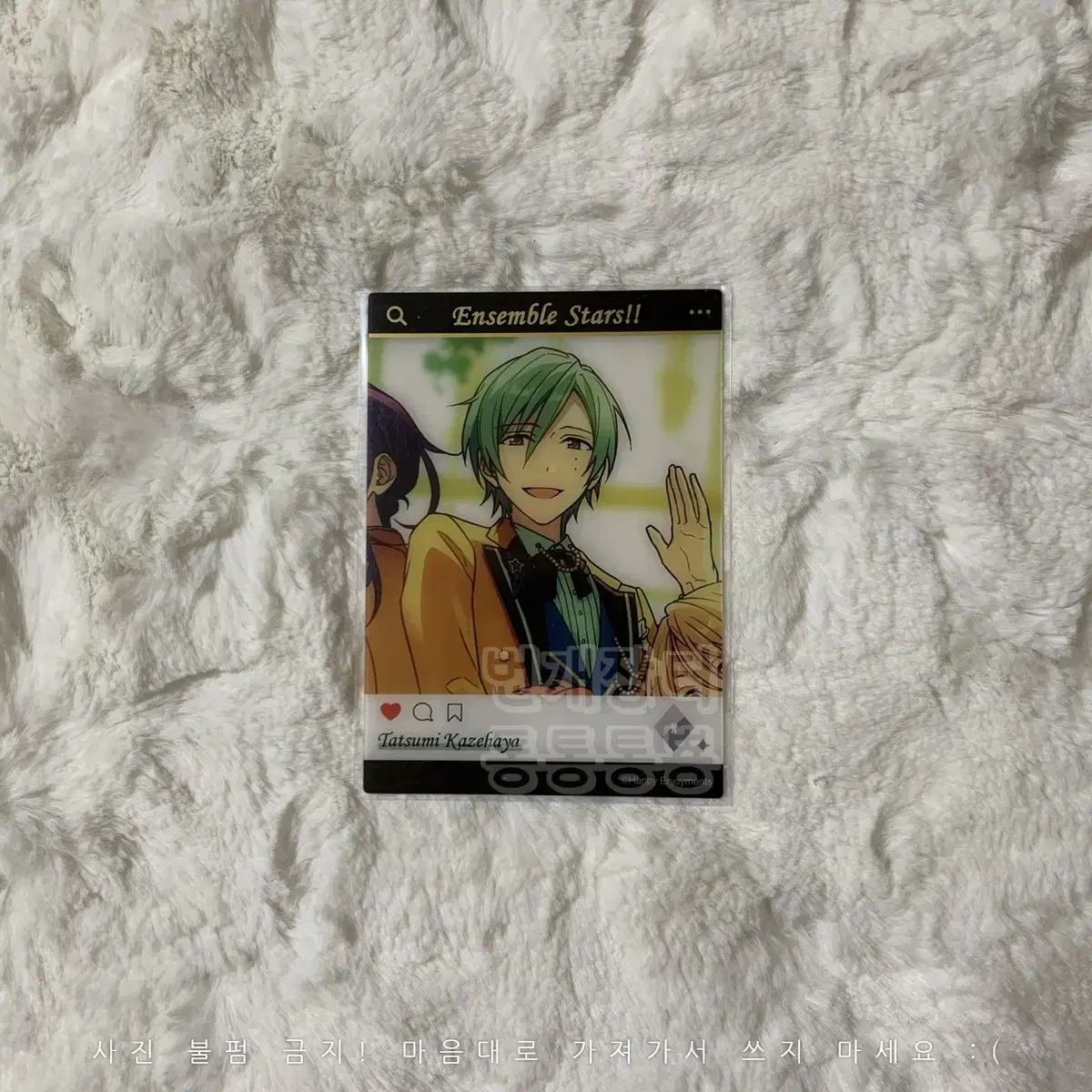 Angsta 5th Anniversary Emoka Kazuhaya Tatsumi Alkaloid Clear Card Kard