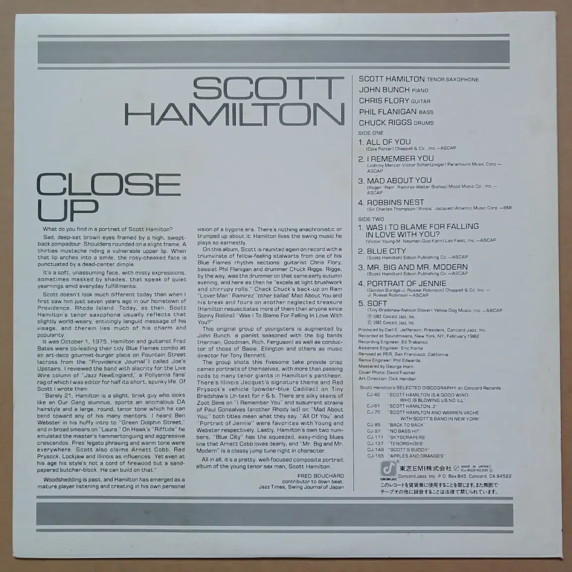 LP scott hamilton