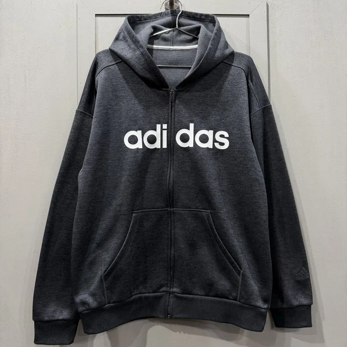 2XL Adidas Klima Warm Brushed Hoodie Zip Up