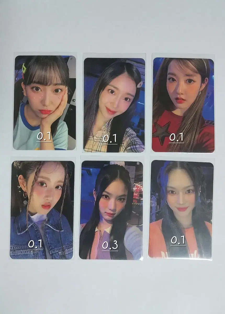 Stayc Sumin, Sieun, Isa, Seun, Yoon, Jae Yi 2023 seasons greetings photocard