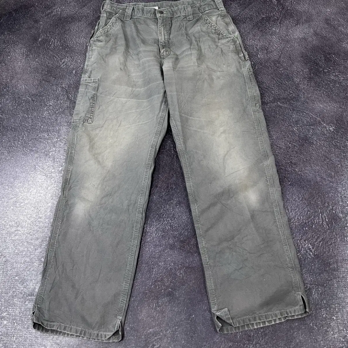 Vintage Gray Calhart Work Pants