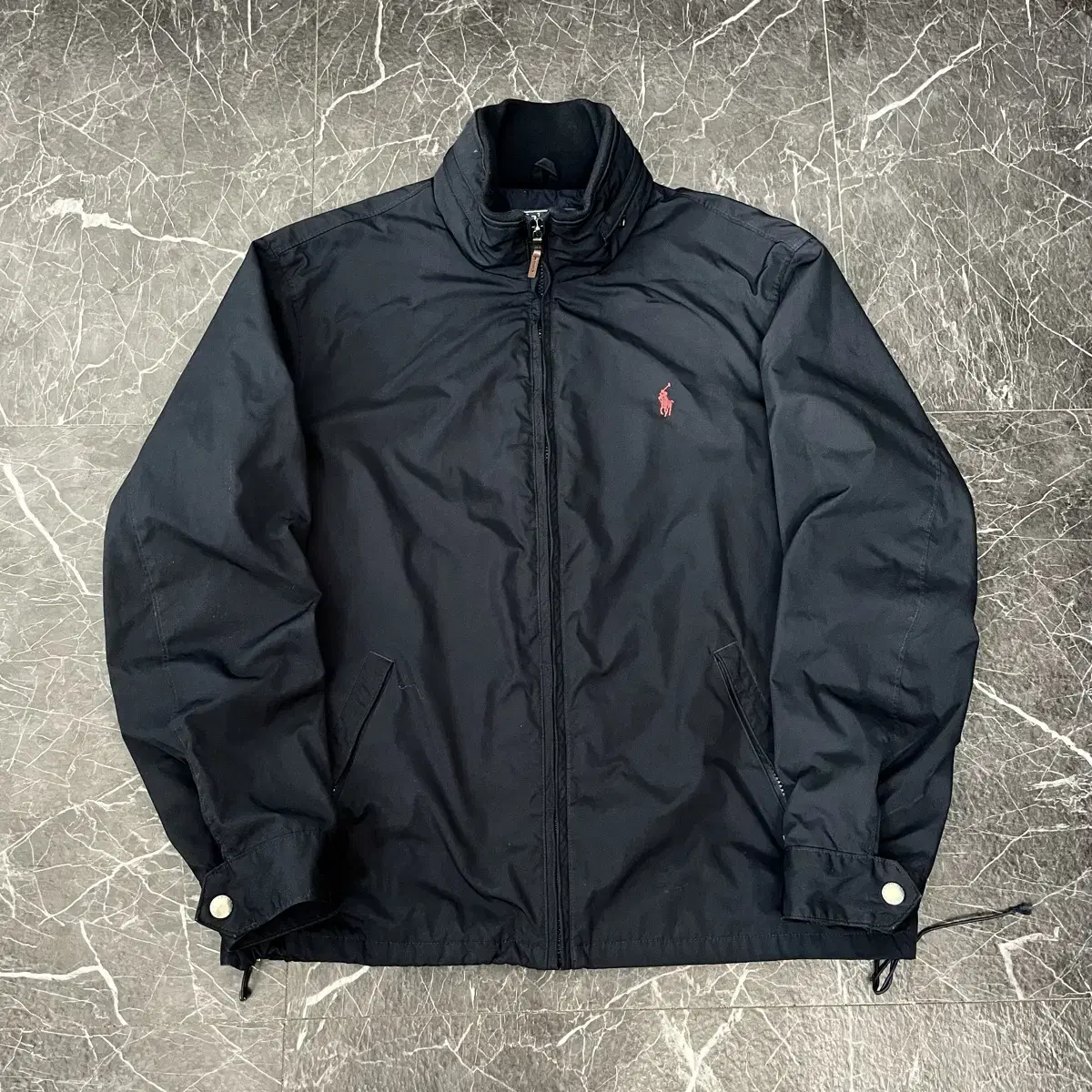 Polo Ralph Lauren Pony Navy Polyshell Windbreaker Jacket