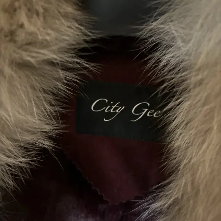 CITY GEE 무스탕