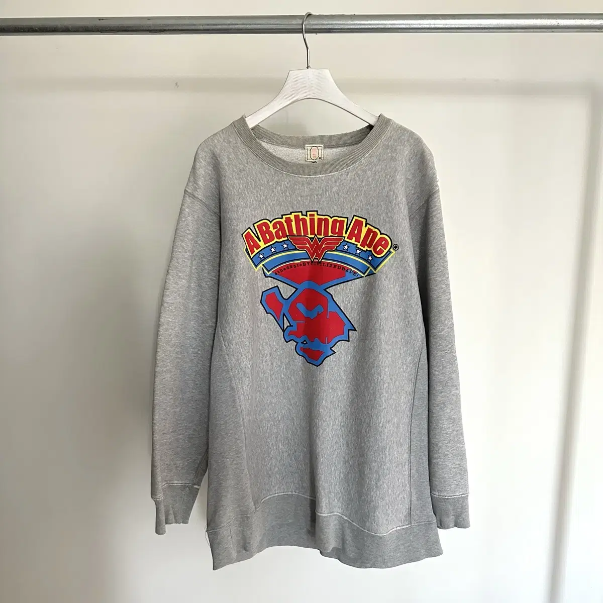 90's Vape BAPE Logo Topless Sweatshirt