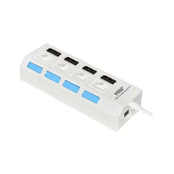 USB2.0 4포트 확장 LED라이트 허브