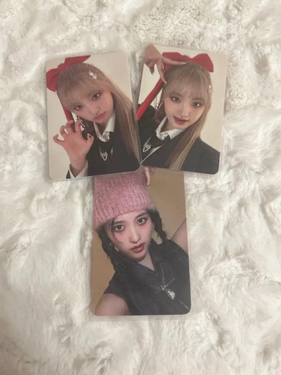 ive liz gaeul mein plave photocard