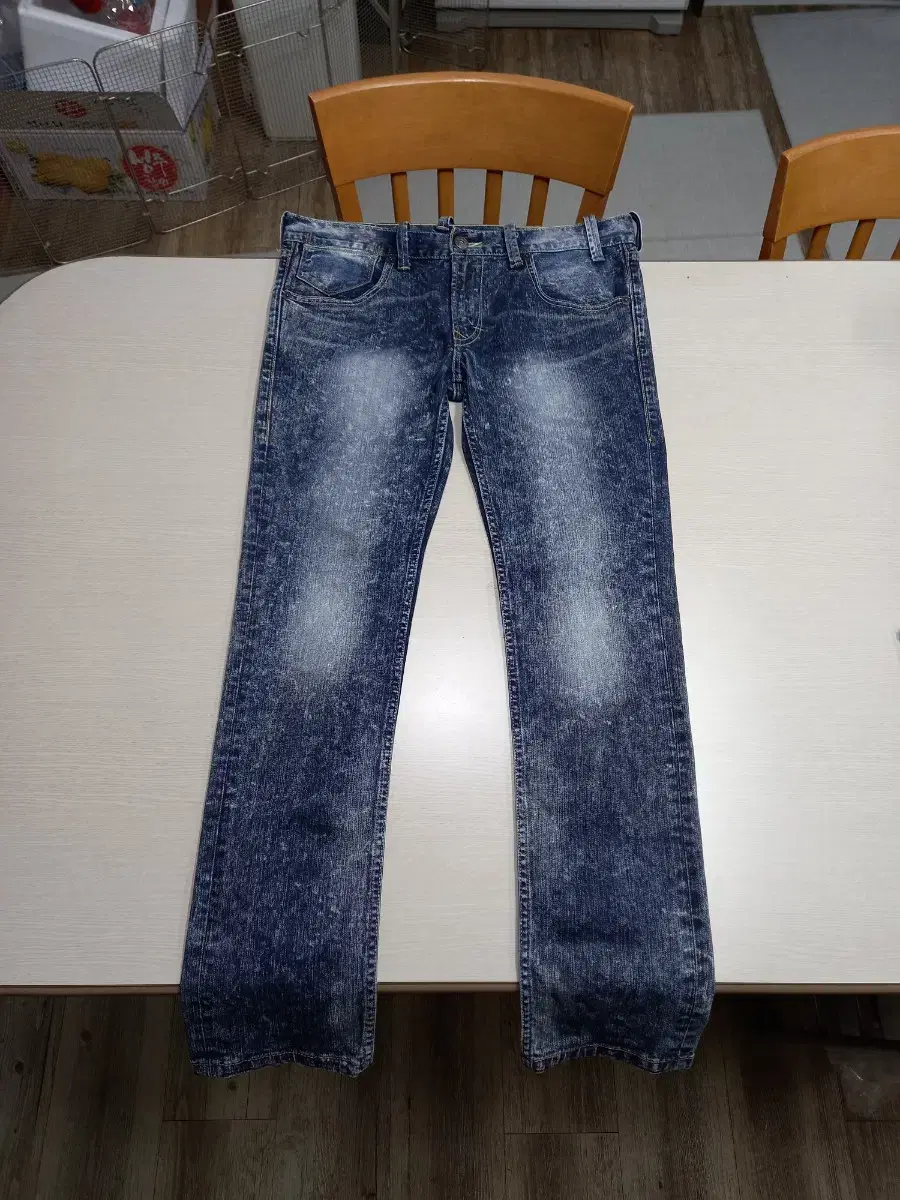 36 Levi's568 China Washed Span Slim Straight-Jin 36-380