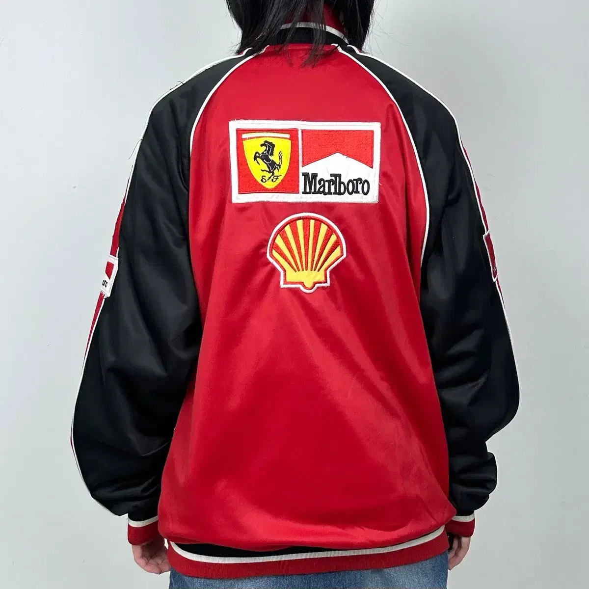 Ferrari Malboro Old School Racing Jersey Jacket