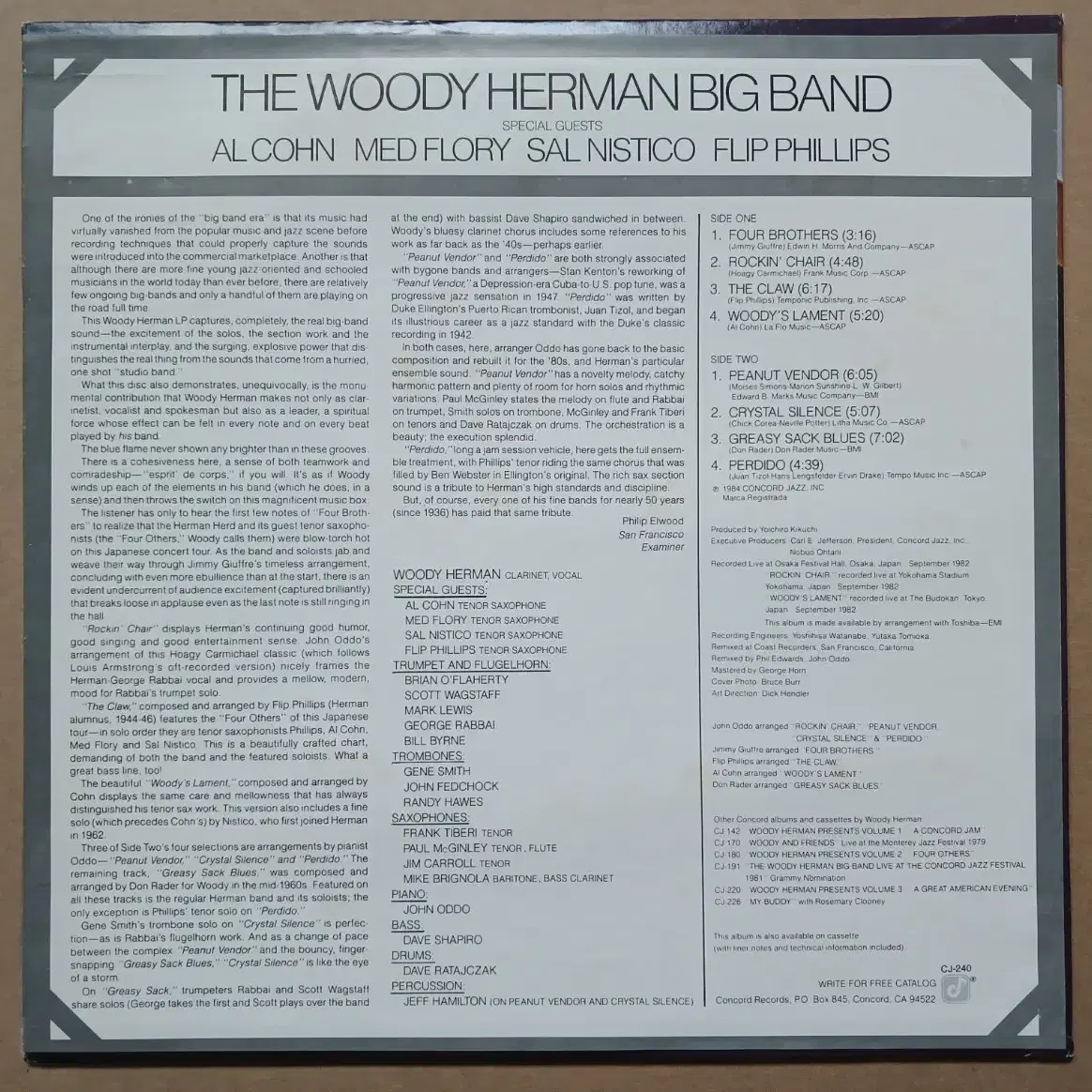 LP woody herman big band