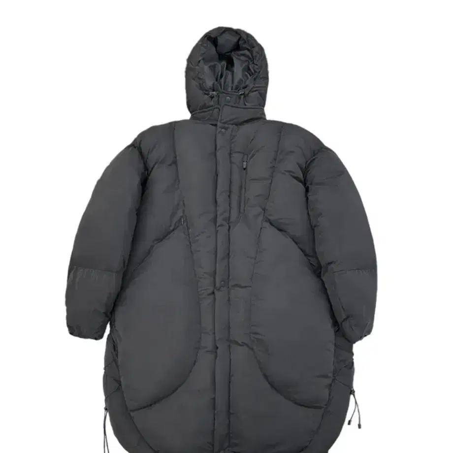 오호스 롱 패딩 adjustable long puffer coat