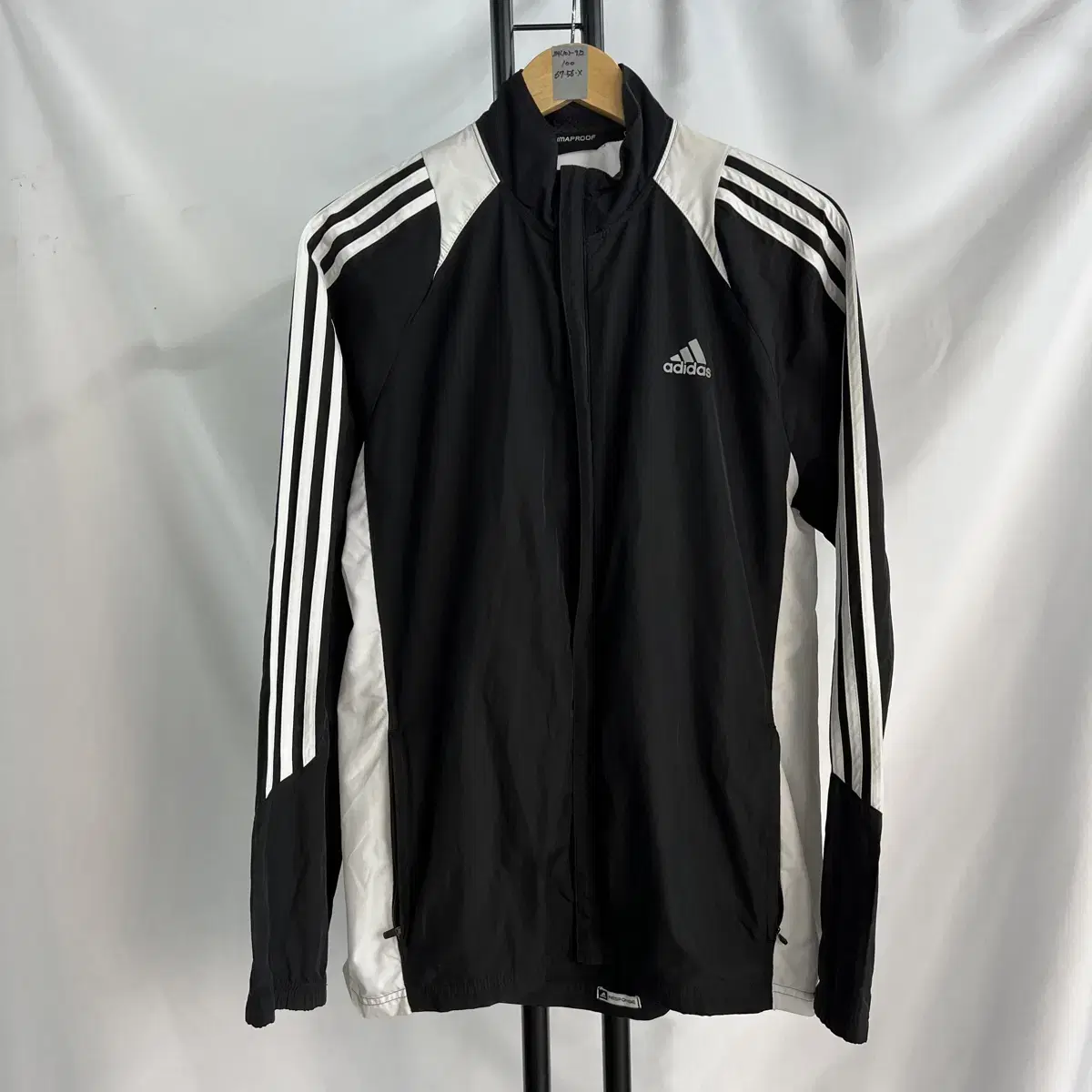 [Authentic/100] Adidas Samsun Black Windbreaker