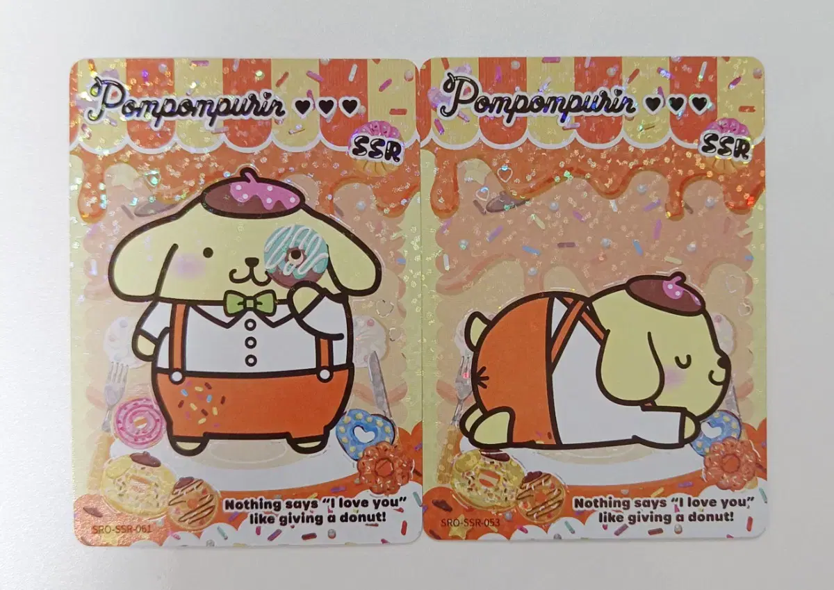 San Rio Photocard Character Collectors' kard in stockPurin SSR Card Set 3