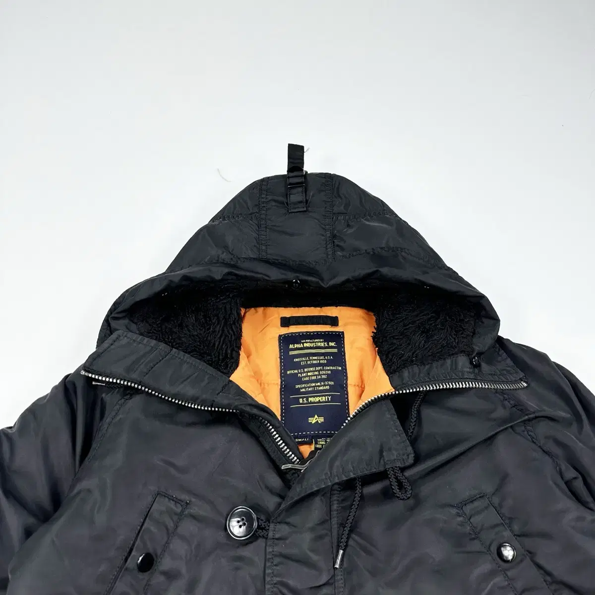 Alpine Industries N3B Black Field Jumper Jacket (true to size M)