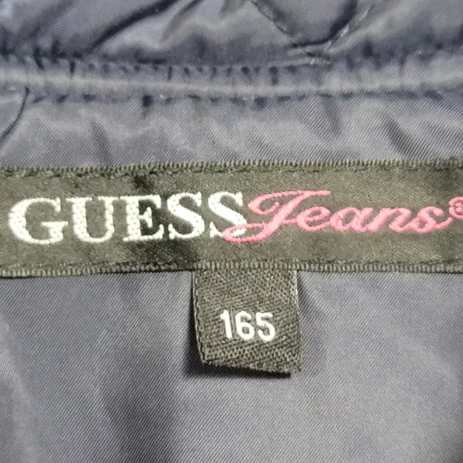 GUESS JEANS 게스 여아동 퀄팅 패딩점퍼