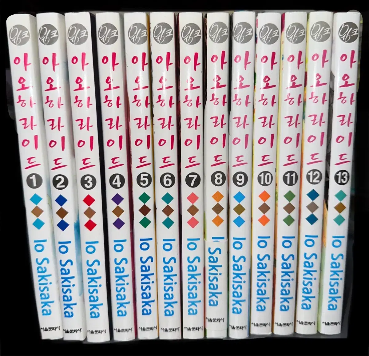 Aoharide Manga Volumes 1-13