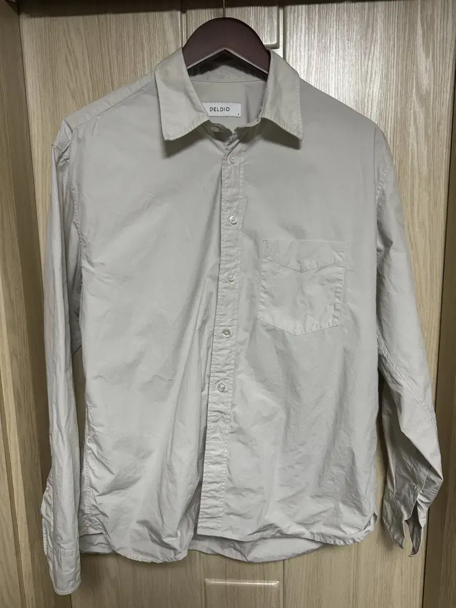 [S] D.O. Typewriter Comfort Shirt Gray