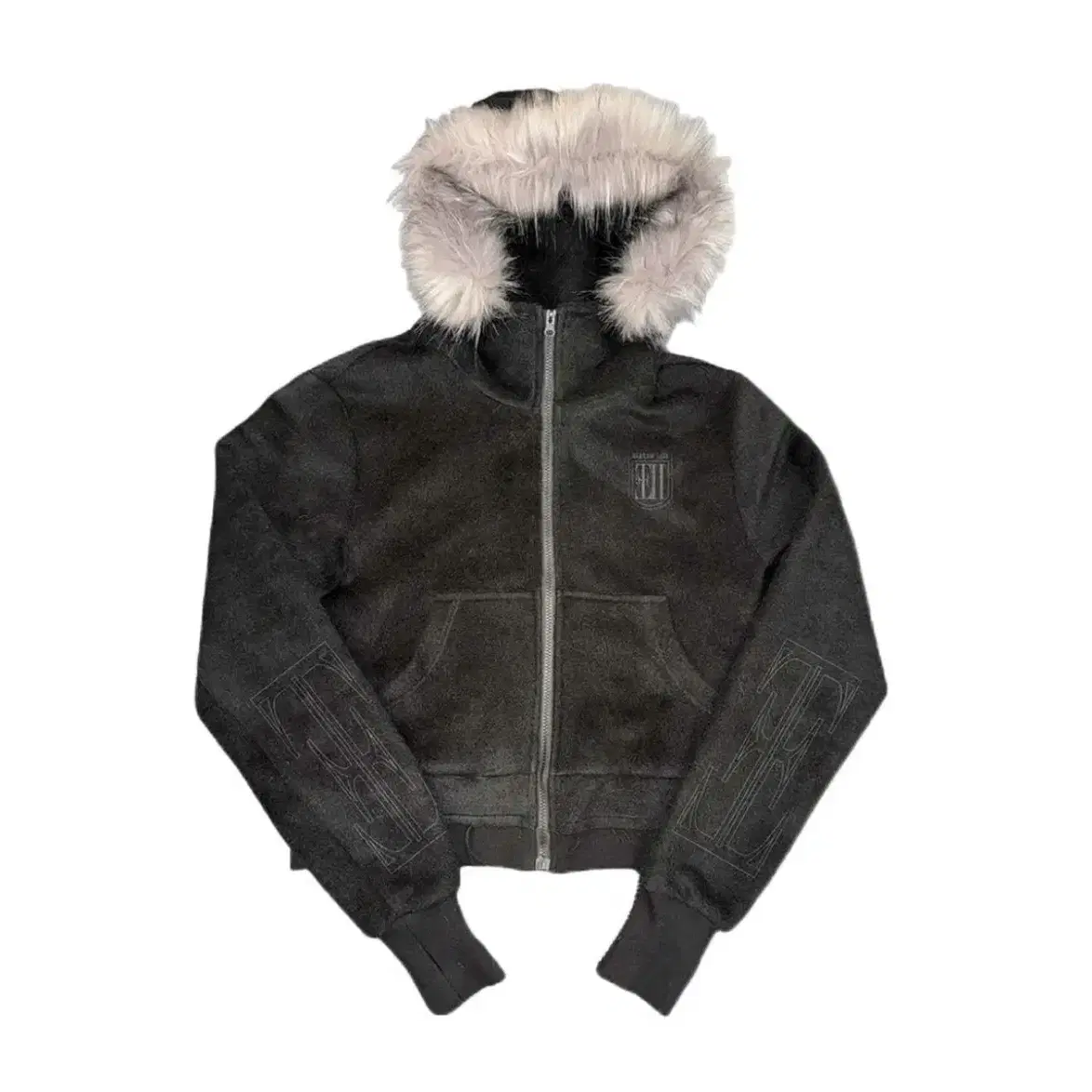 Baccess fur hoodie 비엑세스