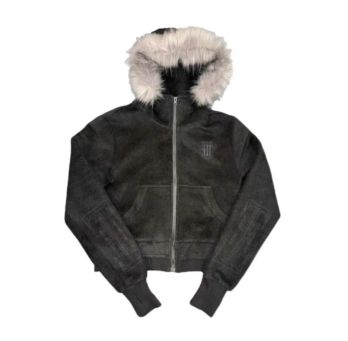 Baccess fur hoodie 비엑세스