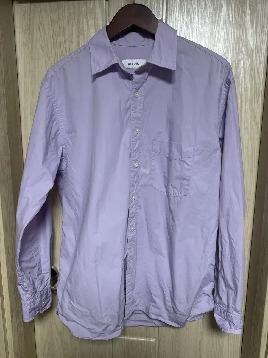 [S] D.O. Typewriter Comfort Shirt Lavender